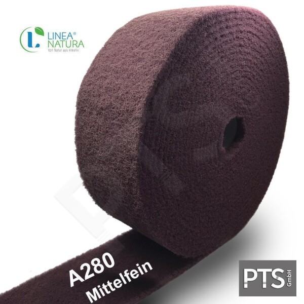 LN Schleifvlies Rollen 100 mm x 5m | Vlies Korn A280 - (Mittelfein) 5m