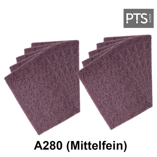 LN Schleifvliespads | Vliespads 100x140 mm (Korn A280) 10Stk.