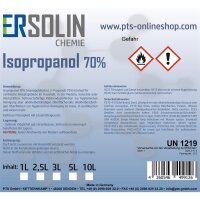 Isopropanol 70% 1L sehr ergiebig IPA Entfetter Reiniger
