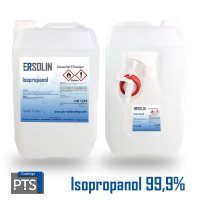 Isopropanol 99,9%  (IPA, Isopropylalkohol, 2-Propanol) 11 Liter + 500ml Flasche+ Ablasshahn
