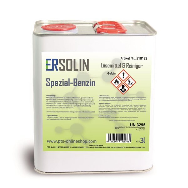 Spezial-Benzin 3L Waschbenzin Reinigungsbenzin Spezialreiniger sehr ergiebig