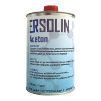 Aceton 99,5% 1 L Blechdose Reiniger Entfetter Lösemittel Lackentferner sehr ergiebig