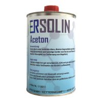 Aceton 99,5% (Reiniger, Entfetter Lackverdünner, Lackentferner) 1 Liter Blechdose