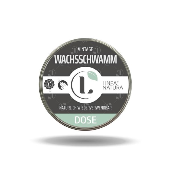 Wachsschwamm | Vintage | Polierschwamm | Rundschwamm
