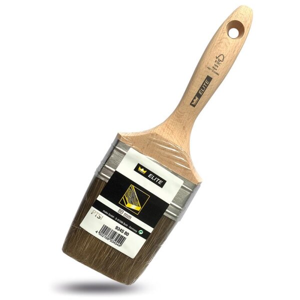 mako Elite Lasur Flachpinsel | Malerpinsel | Lasurpinsel | 80mm/21,5mm