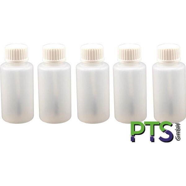 5 Stück - Pinselflaschen 30 ml