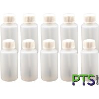 10 Stück - Pinselflaschen 30 ml