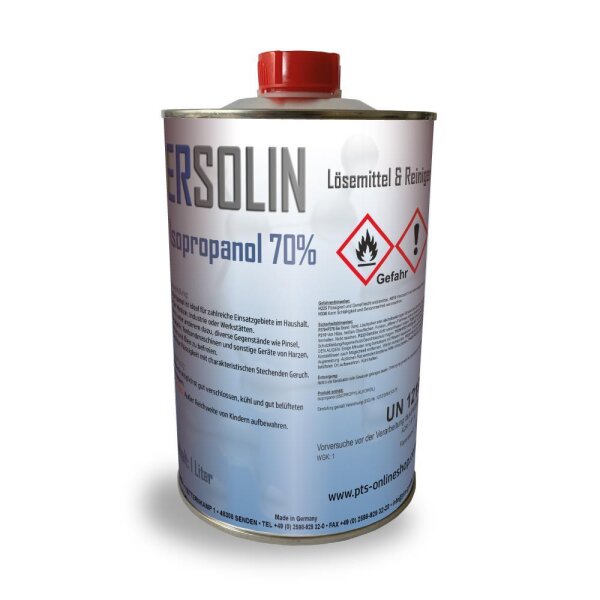 Isopropanol 70% (IPA, Isopropylalkohol, 2-Propanol)1 Liter - Blechdose