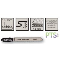 FLURY Stichsägeblatt 5 Stk.T218A HSS