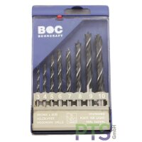 Holzbohrer 8 teilig Ø 3 bis 10 mm in Standard Ausführung