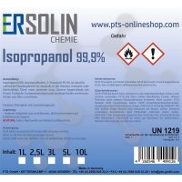 Isopropanol 99,9% 3x1 Liter IPA Entfetter Reiniger
