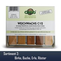 Cleho Weichwachs C12 - 5er Pack Sortiment 2