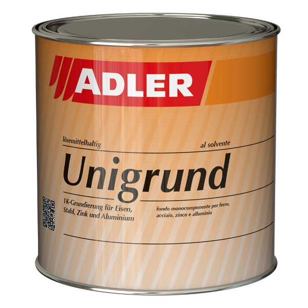 Adler Unigrund LM- Haftgrundierung mit Korrosionsschutz, weiß  2,5 L