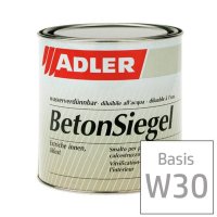 Beton-Siegel W30 farblos, Zementfarbe- Böden Versiegelung tönbar 2,5 l
