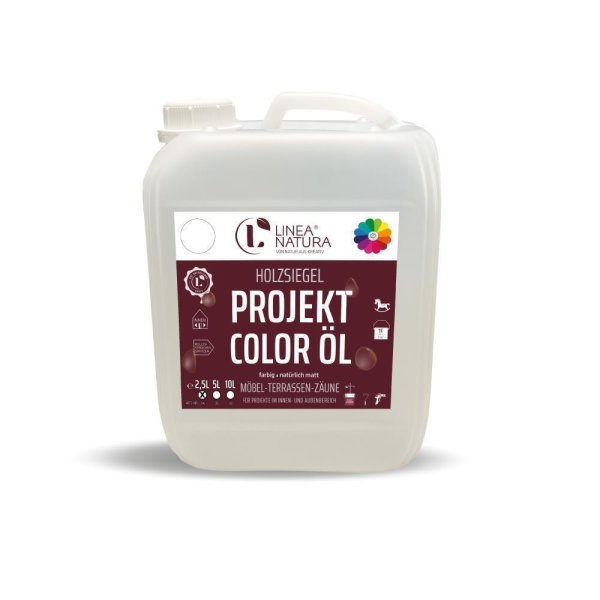 LINEA NATURA® Projekt Color Öl | Hartöl Color 2,5L Wenge grau