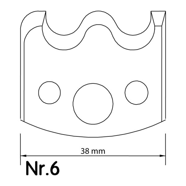 2x Abweiser Nr. 6