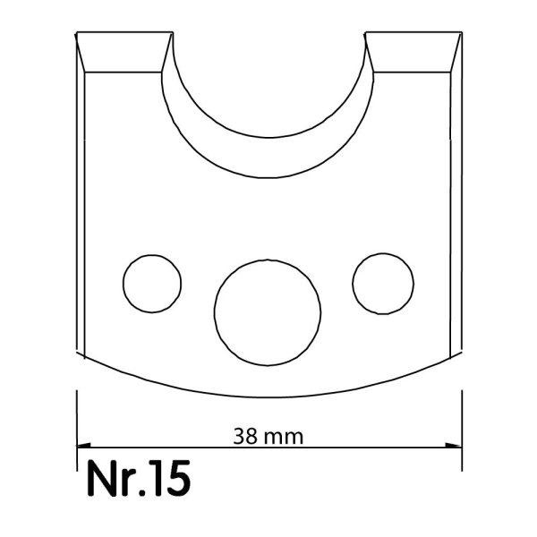 2x Abweiser Nr. 15