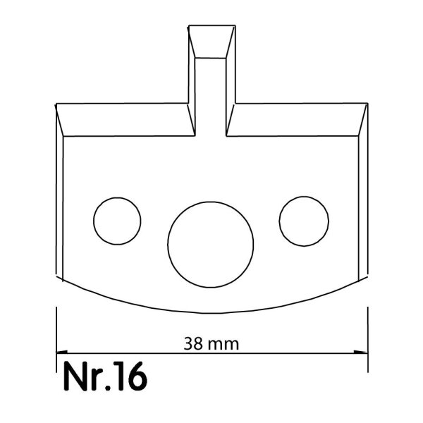 2x Abweiser Nr. 16