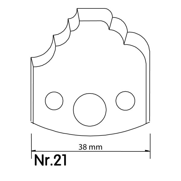 2x Abweiser Nr. 21