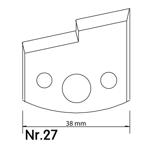 2x Abweiser Nr. 27