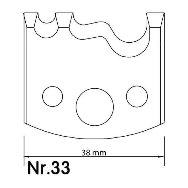 2x Abweiser Nr. 33