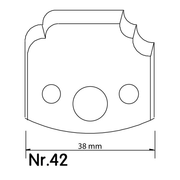 2x Abweiser Nr. 42