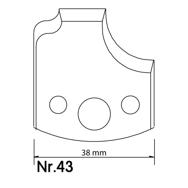 2x Abweiser Nr. 43