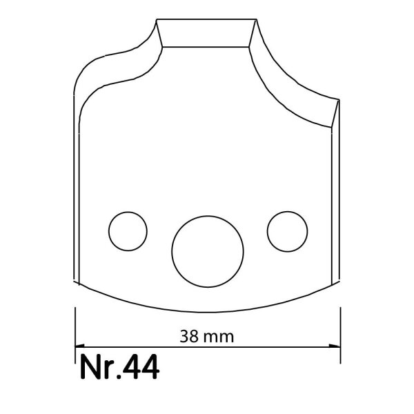 2x Abweiser Nr. 44