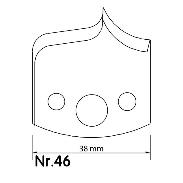 2x Abweiser Nr. 46