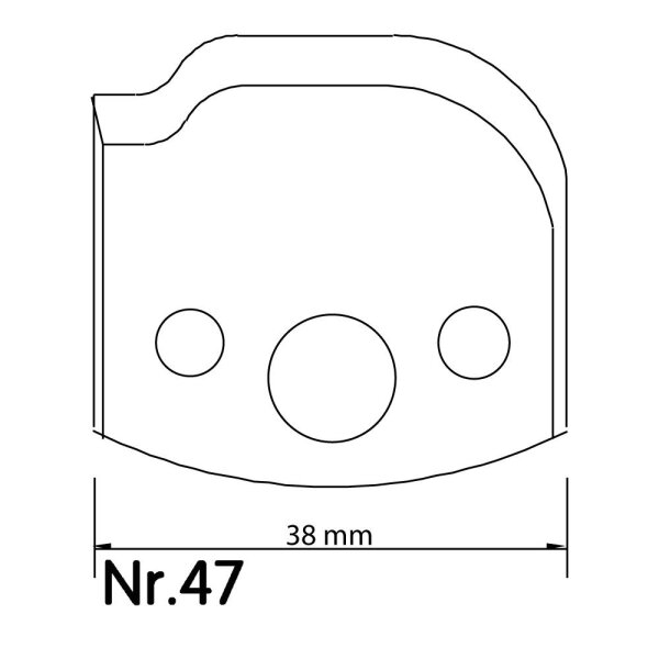 2x Abweiser Nr. 47