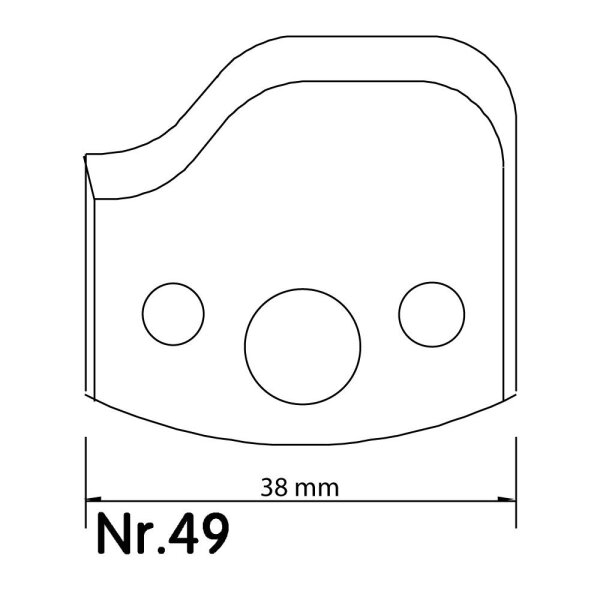 2x Abweiser Nr. 49