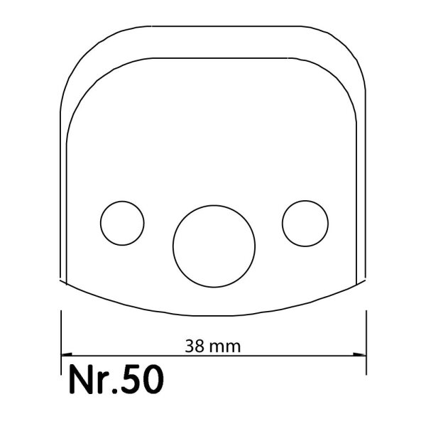 2x Abweiser Nr. 50