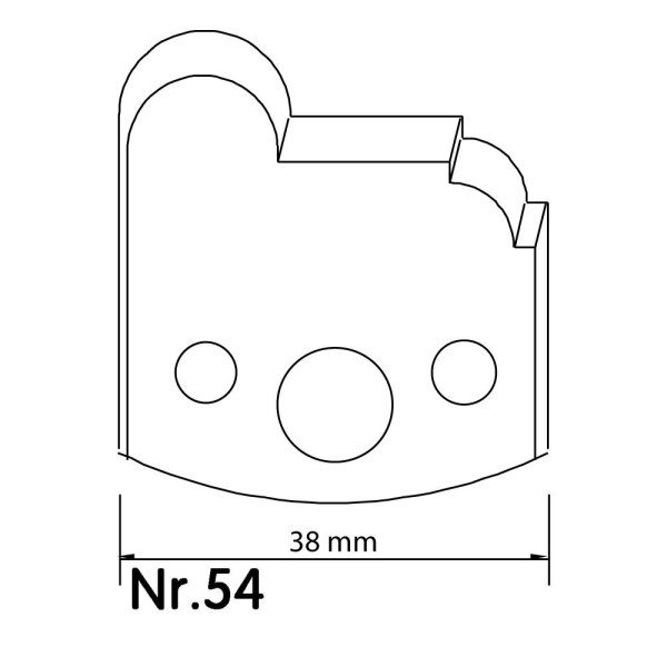 2x Abweiser Nr. 54