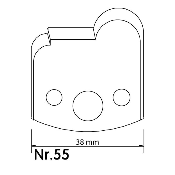 2x Abweiser Nr. 55