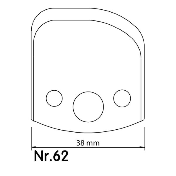 2x Abweiser Nr. 62
