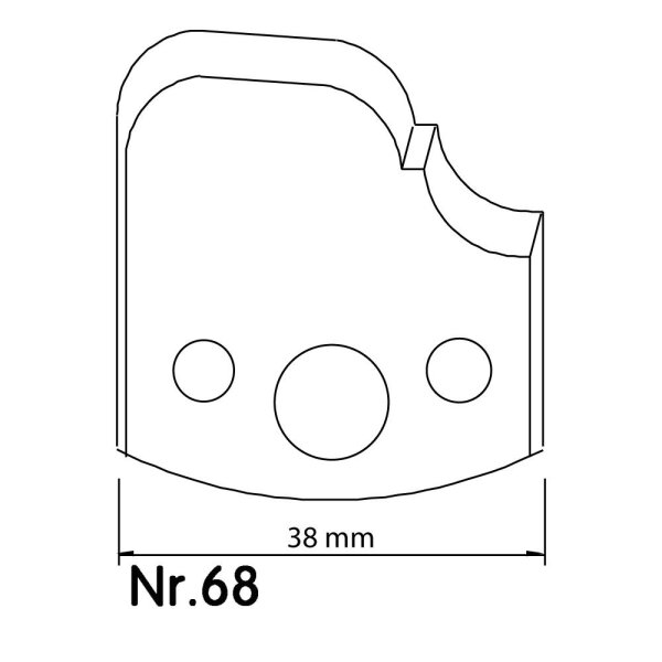 2x Abweiser Nr. 68