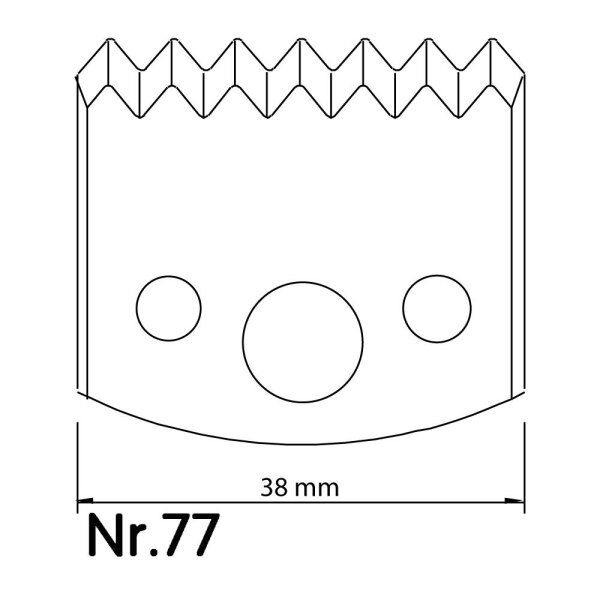 2x Abweiser Nr. 77