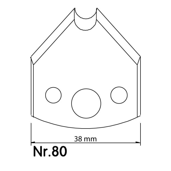 2x Abweiser Nr. 80