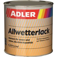 Adler Allwetterlack Bootslackqualität -...