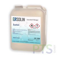 Aceton 99,5% (Reiniger, Entfetter Lösemittel, Lackentferner) 5 Liter Kanister