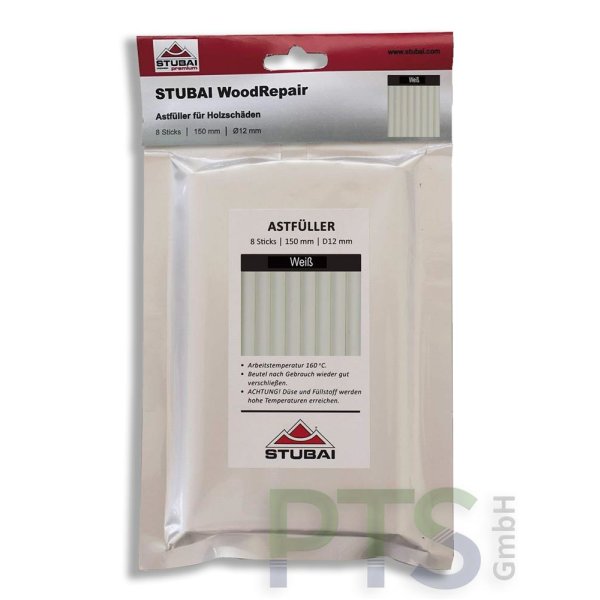 STUBAI WoodRepair | Astfüller | Kompakt-Beutel Weiß