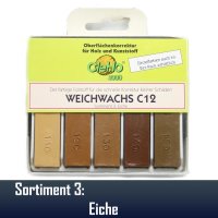 Cleho Weichwachs C12 - 5er Pack Sortiment 3