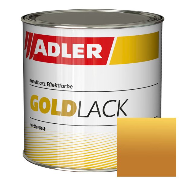 Goldlack 125ml - Kunstharz Effektfarbe wetterfest